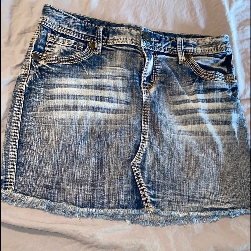 Denim skirt